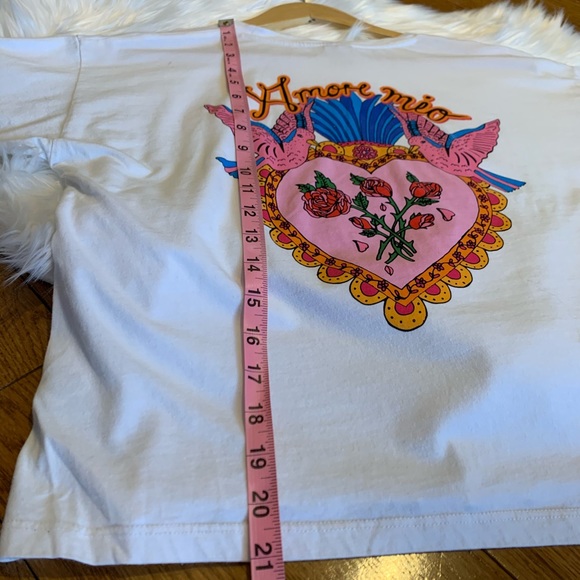 ASOS | Boxy Cropped Printed Shirt - Picture 6 of 7